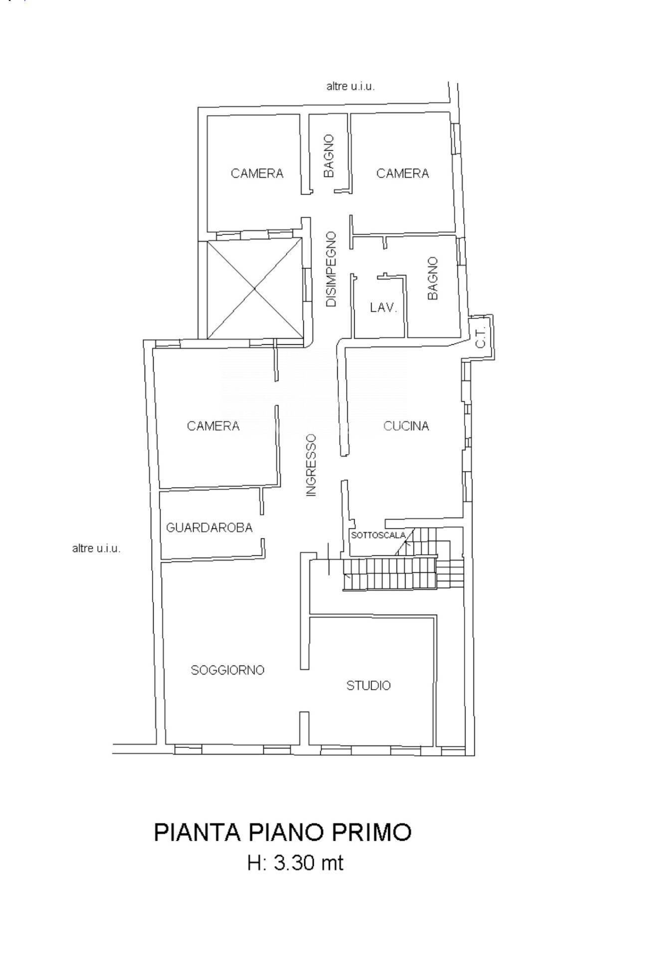 Foto 30 - Appartamento Campo Dorsoduro - San Barnaba
 
2728, Venezia - planimetria 1