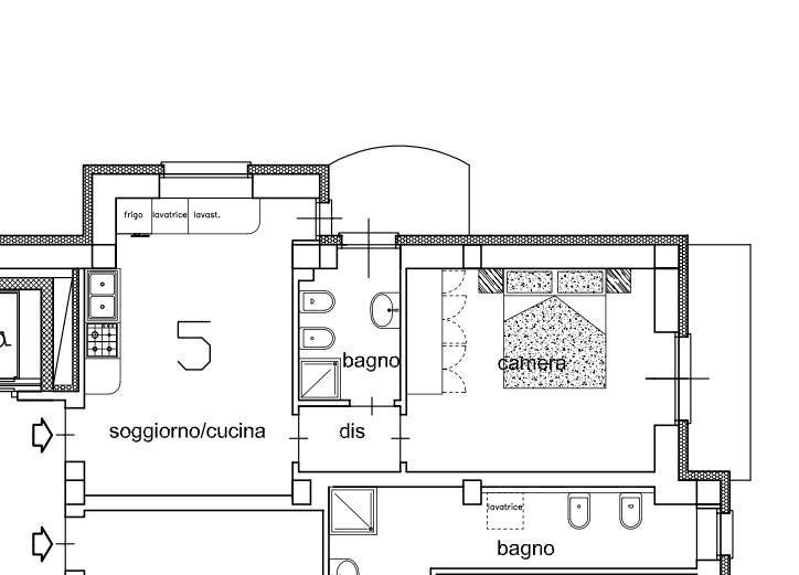 Foto 11 - Two-room apartment VIALE VITTORIO VENETO, Carrù - floor plans 1