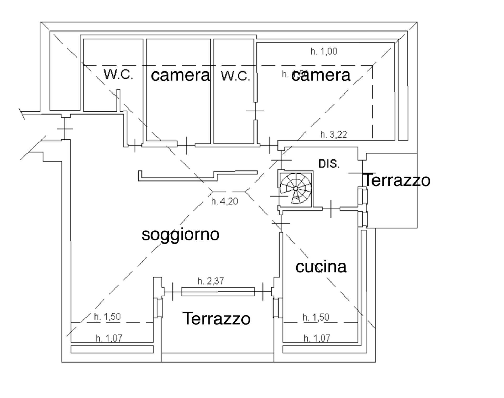 Foto 19 - Three-room apartment Via Nino Carboneri, Mondovì - floor plans 1