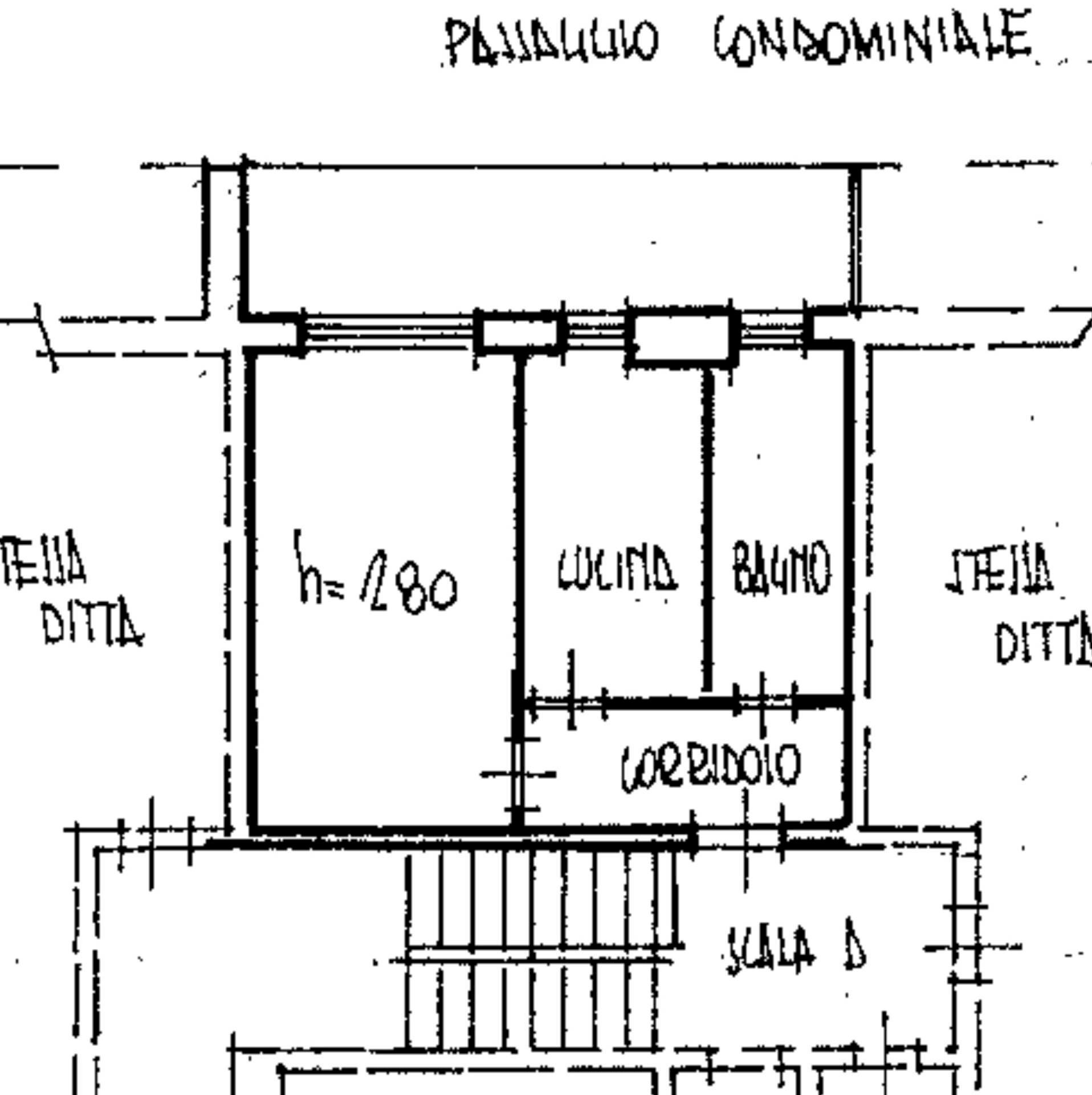 Foto 13 - Bilocale VIA SAN BERNARDO
 
71, Mondovì - planimetria 1