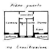 Foto 22 - Two-room apartment VIA CONCILIAZIONE
 
14, Limbiate - floor plans 1