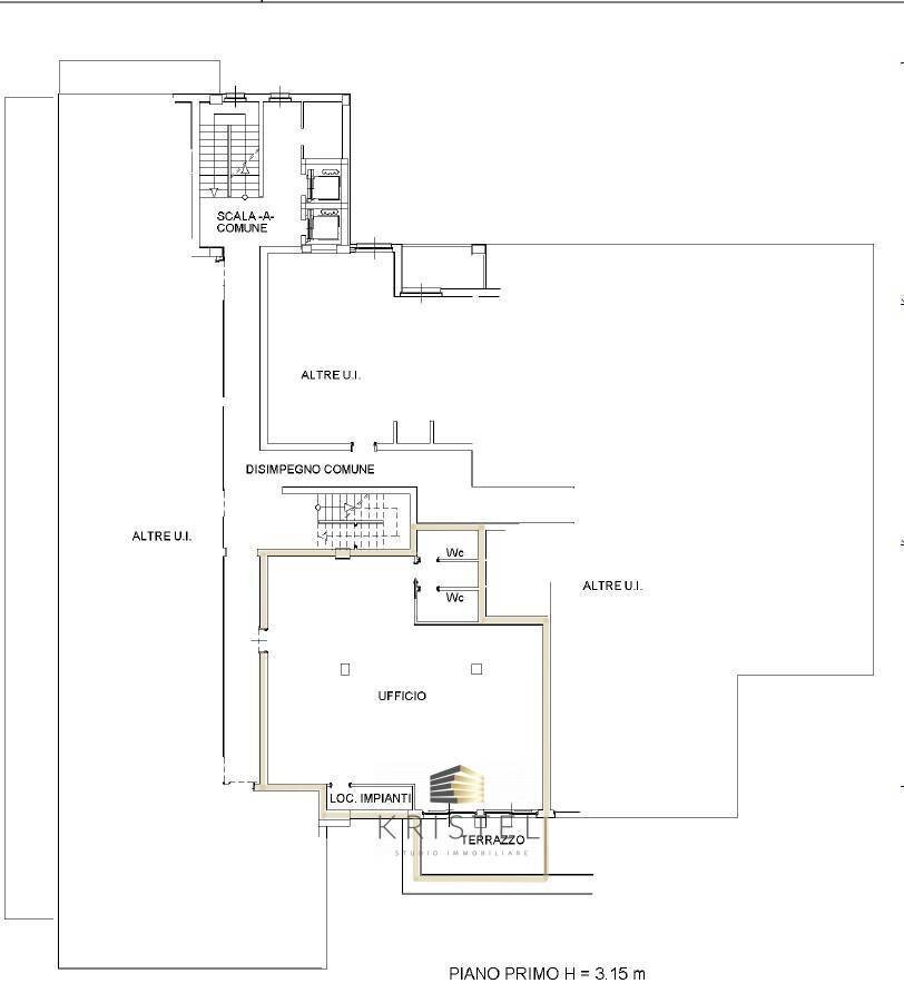 Foto 3 - Office VIA MICHELANGELO
 
14, Pescara - floor plans 1