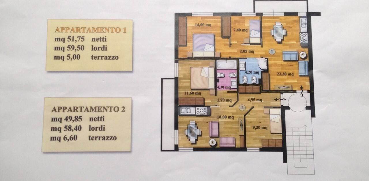 Foto 13 - Apartment via toscoromagnola, Pontedera - floor plans 1