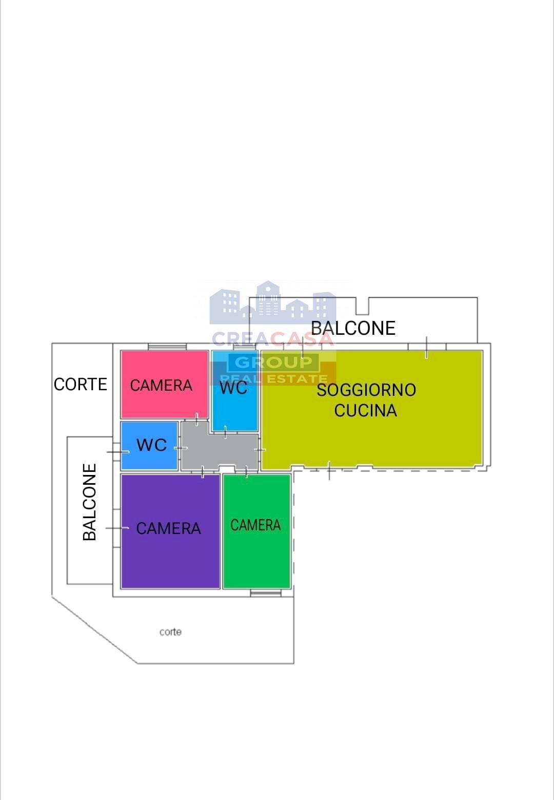 Foto 41 - Appartamento via Calandruccio, Fiumefreddo di Sicilia - planimetria 1