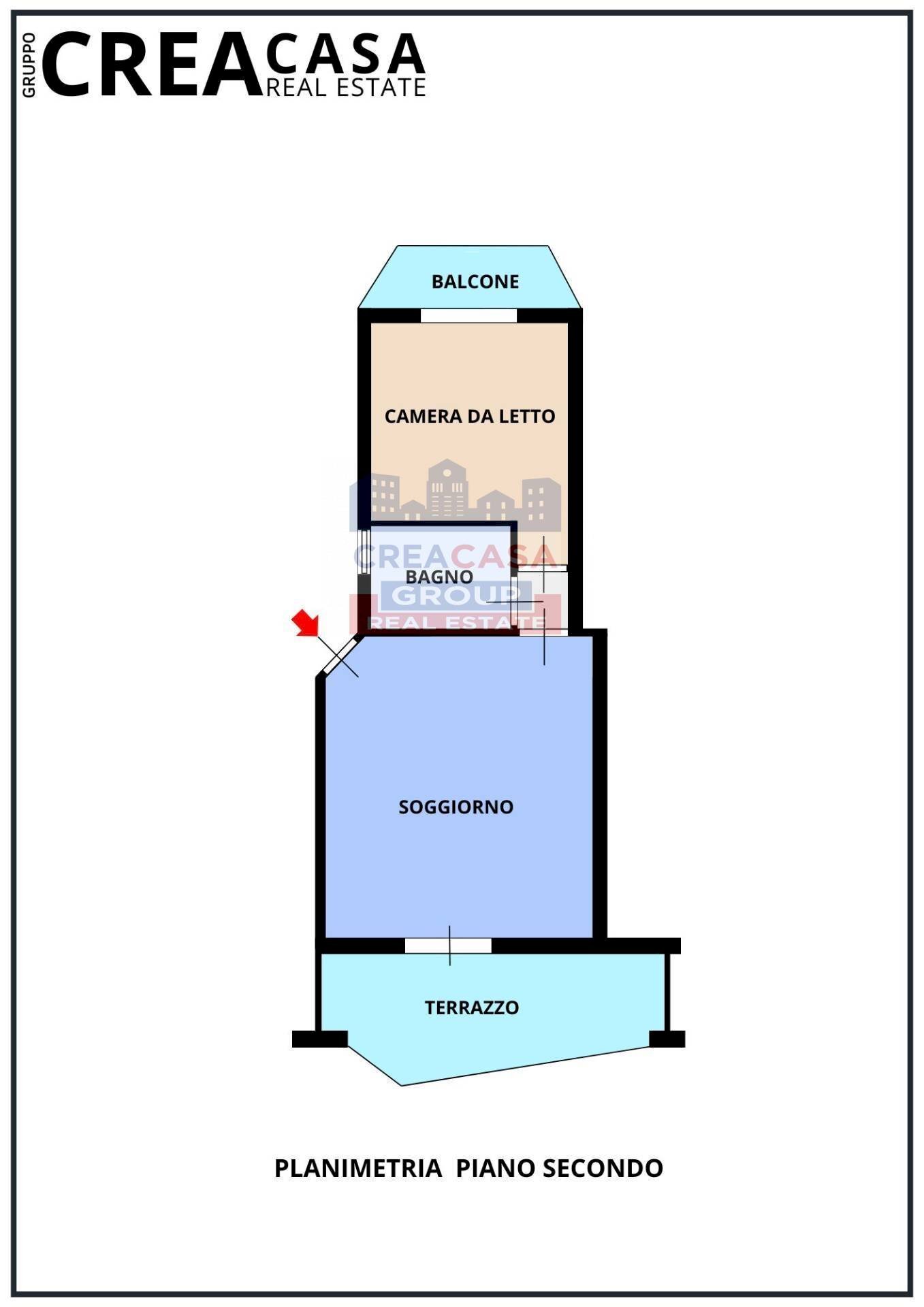 Foto 2 - Appartamento Via lungomare, Sant'Alessio Siculo - planimetria 1