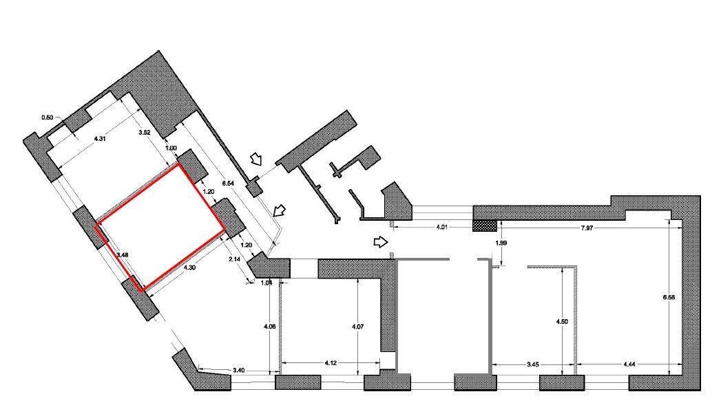 Foto 23 - Ufficio Via Leonida Bissolati
 
54, Roma - planimetria 1