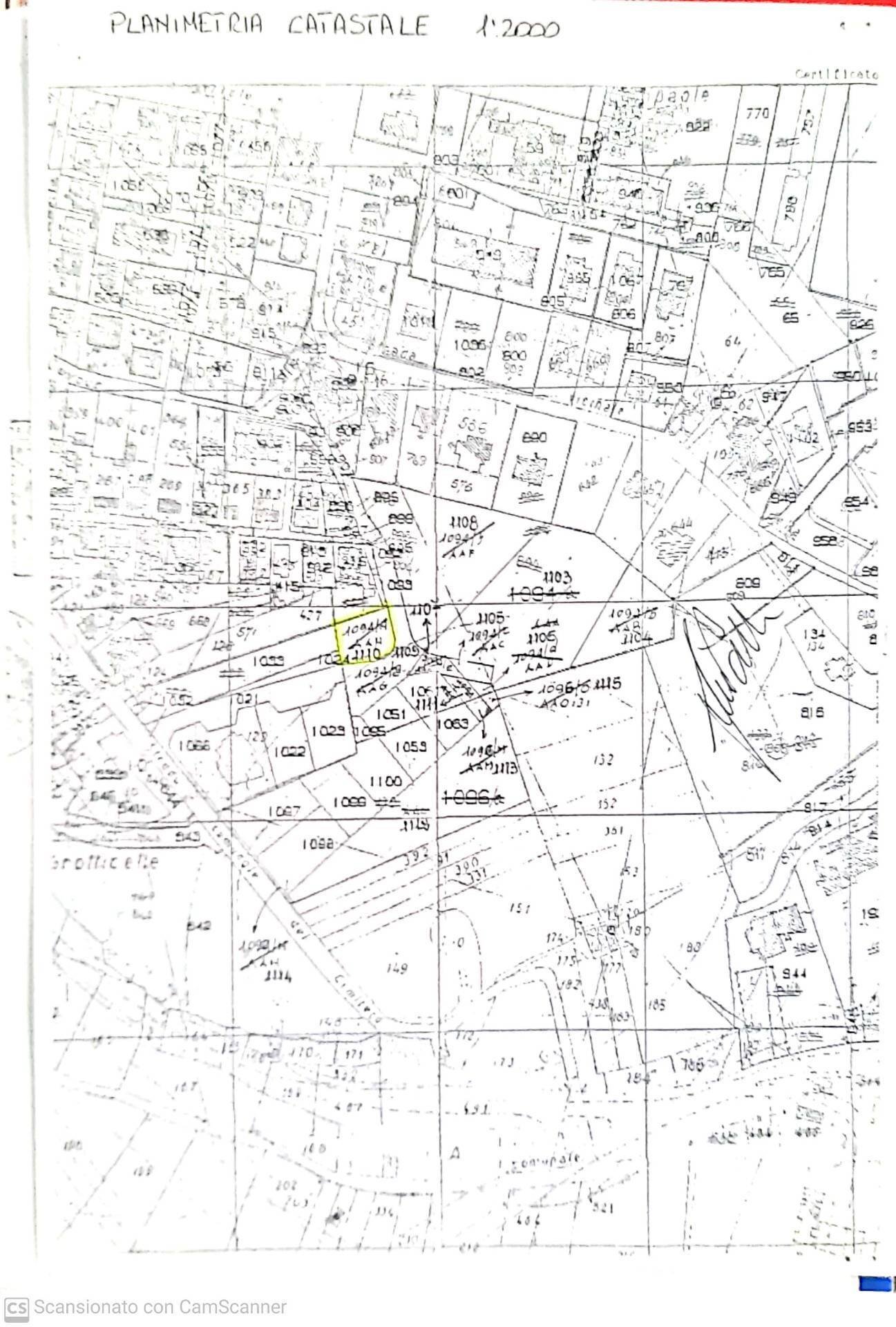 Foto 3 - Terreno edificabile Via Gabriele D'Annunzio, Attigliano - planimetria 1