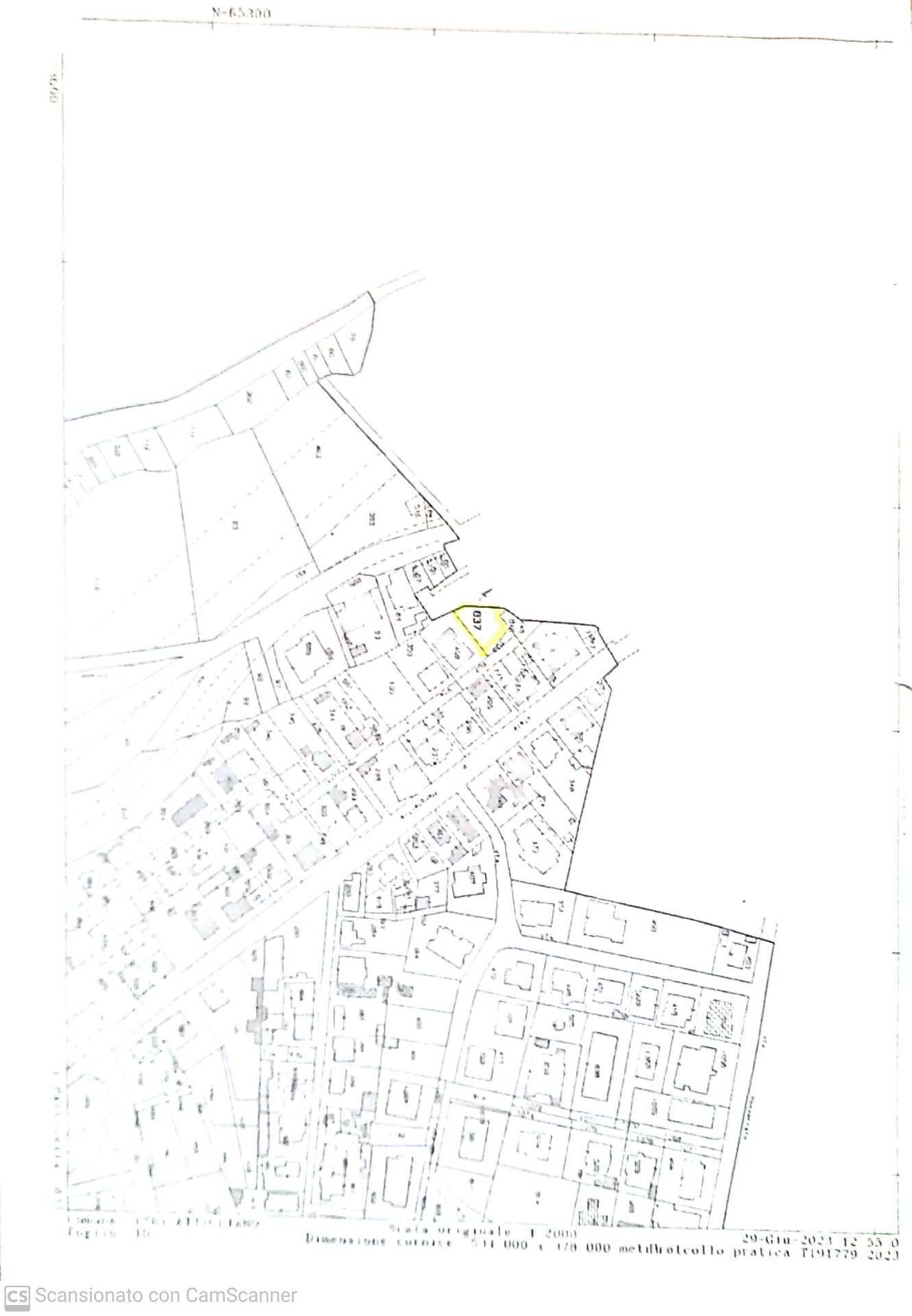 Foto 4 - Terreno edificabile Via Tevere, Attigliano - planimetria 1