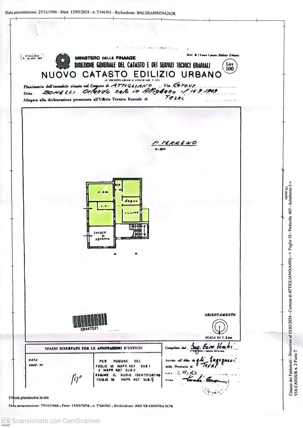 Foto 27 - Apartment Via Cavour
 
10, Attigliano - floor plans 1
