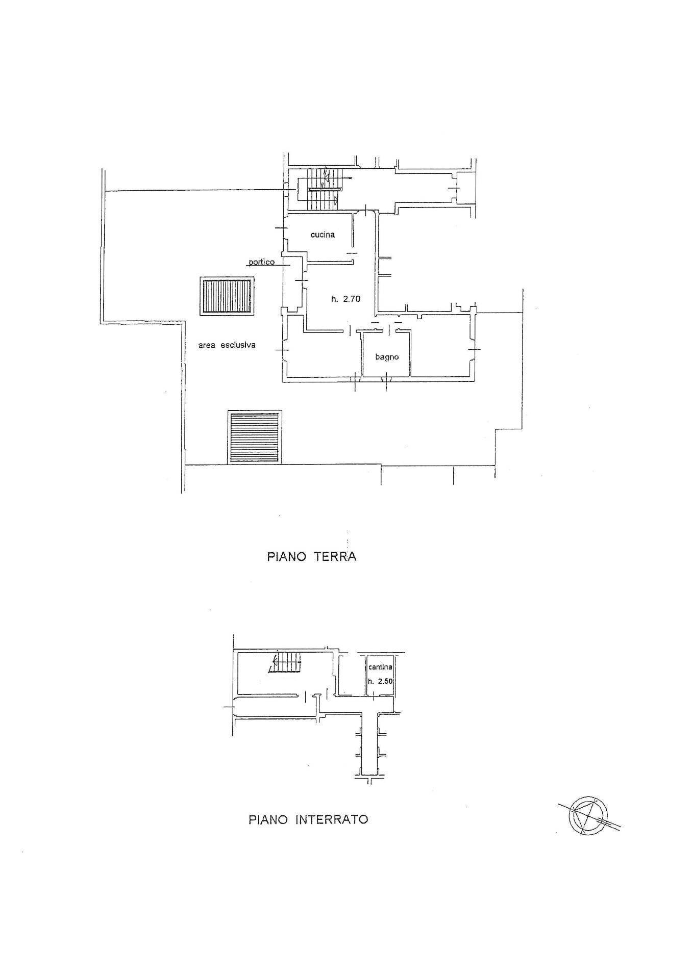 Foto 33 - Three-room apartment via Trieste, Capriate San Gervasio - floor plans 1