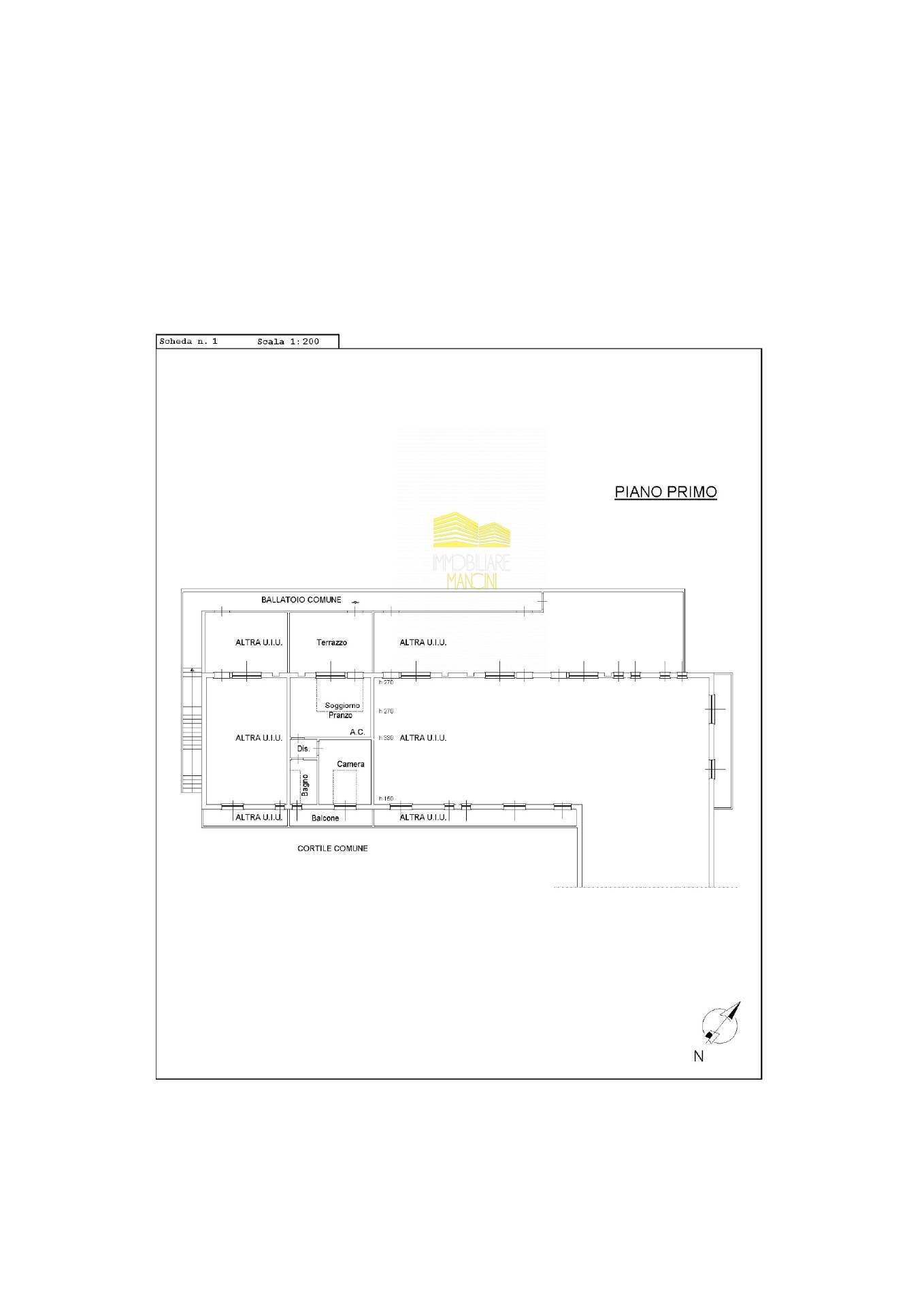 Foto 21 - Appartamento via RISORGIMENTO, Trezzano Rosa - planimetria 1