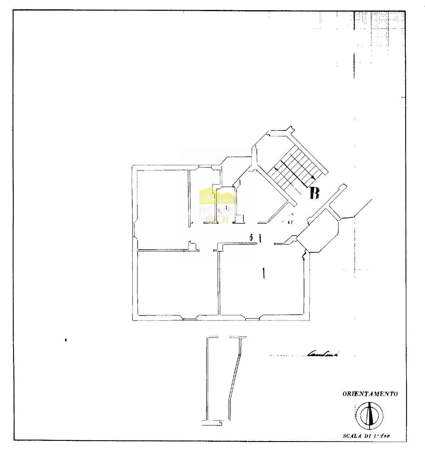 Foto 19 - Appartamento VIA PER TREZZO, Vaprio d'Adda - planimetria 1