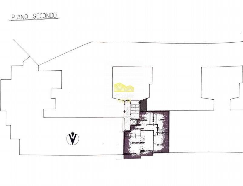 Foto 35 - Appartamento via dante, Cremona - planimetria 1