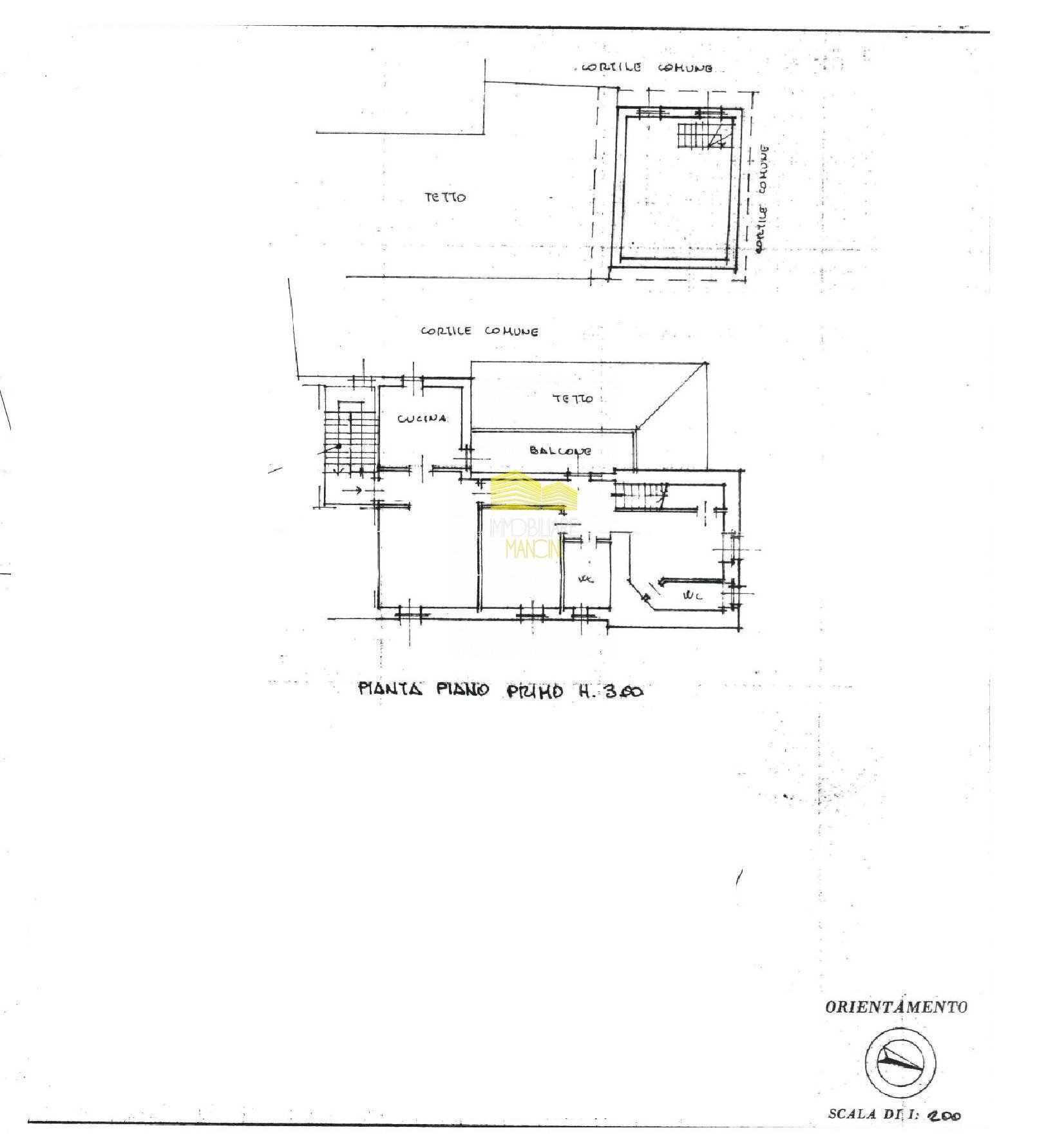 Foto 47 - Four-room apartment Via Trieste, Capriate San Gervasio - floor plans 1