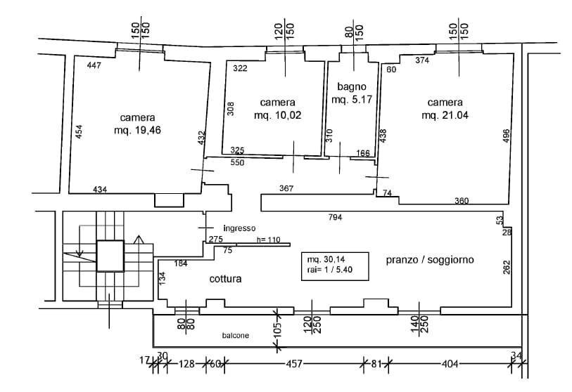 Foto 28 - Appartamento terno d'isola, Terno d'Isola - planimetria 1