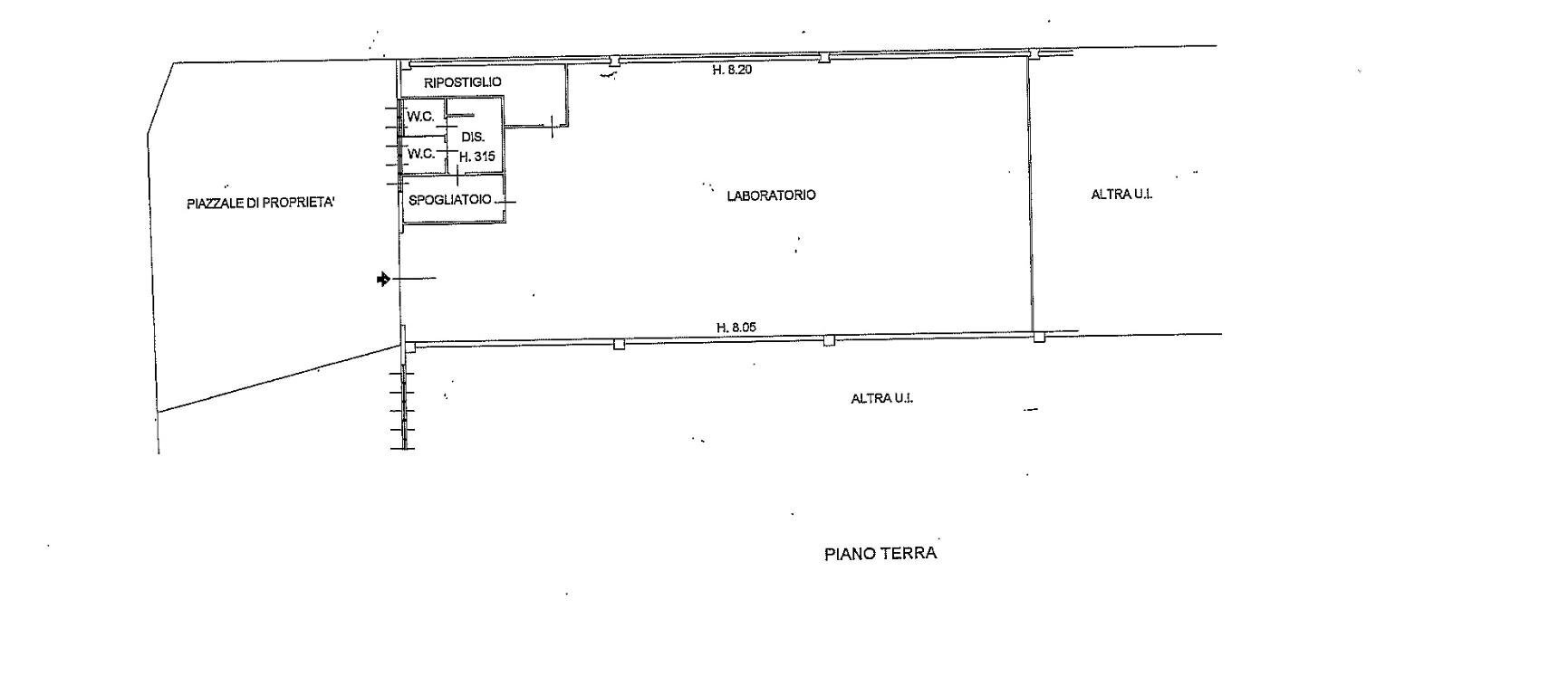 Foto 6 - Shed Carugo - floor plans 1
