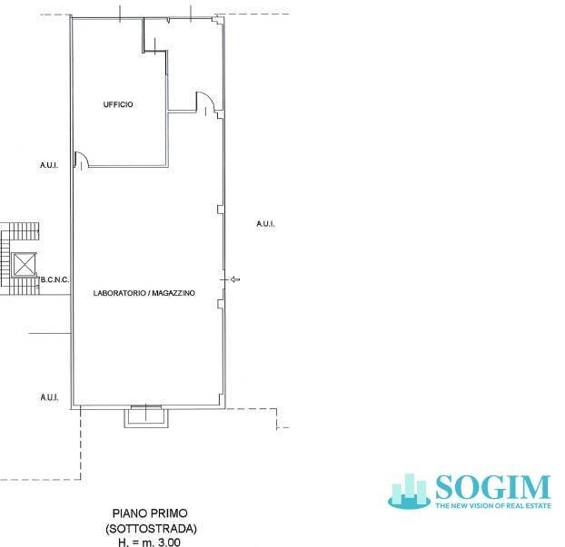 Planimetria - Laboratory Via Sant'Anna
 
1, Bulgarograsso - floor plans 1