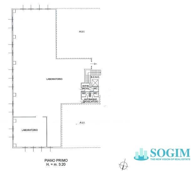 Planimetria - Capannone Via Sant'Anna
 
1, Bulgarograsso - planimetria 1
