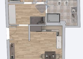 Pianta 3D - Trilocale Belfiore - foto 10