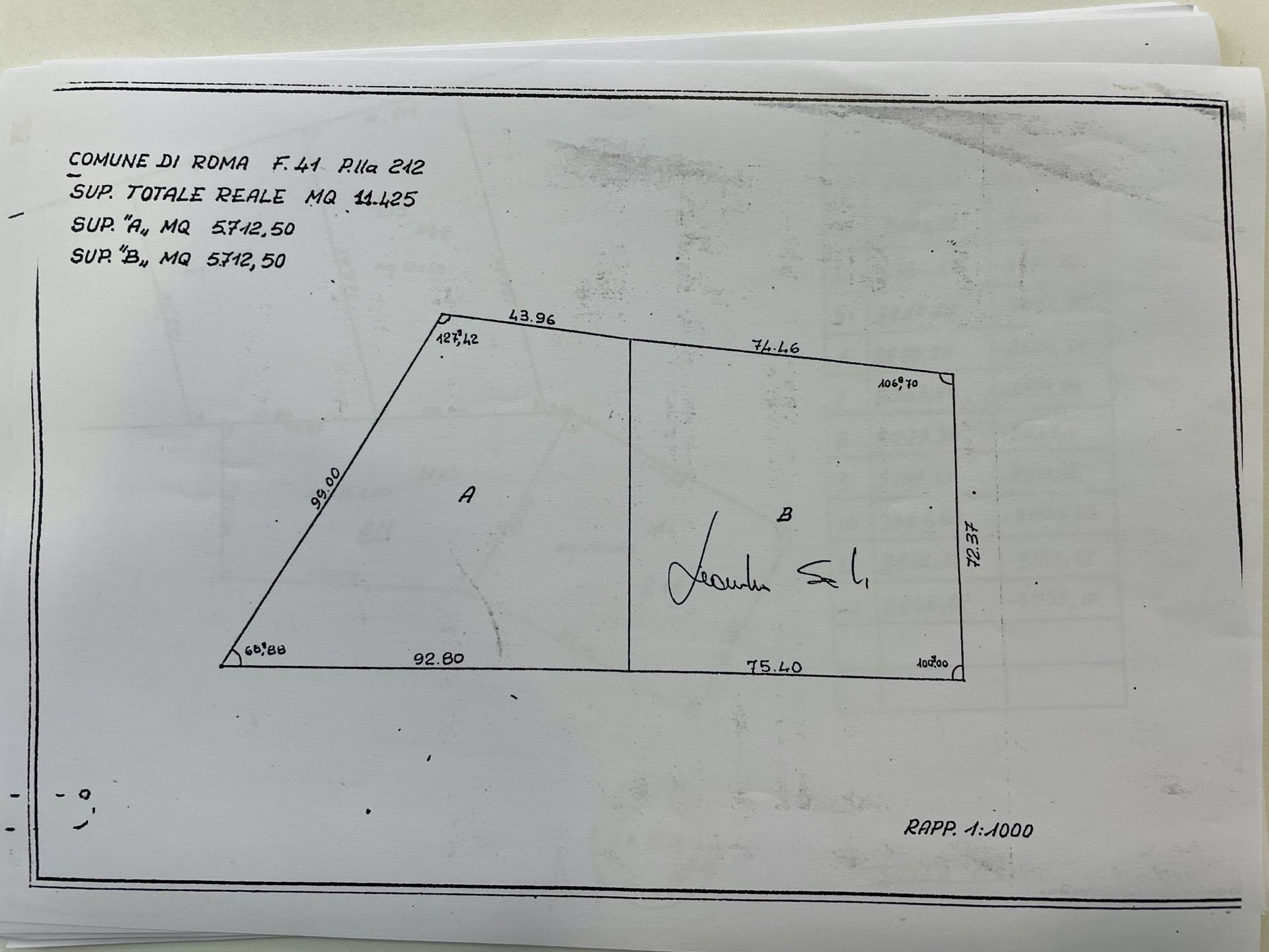 Foto 7 - Building land Via Giuseppe Pomba
 
SNC, Roma - floor plans 1