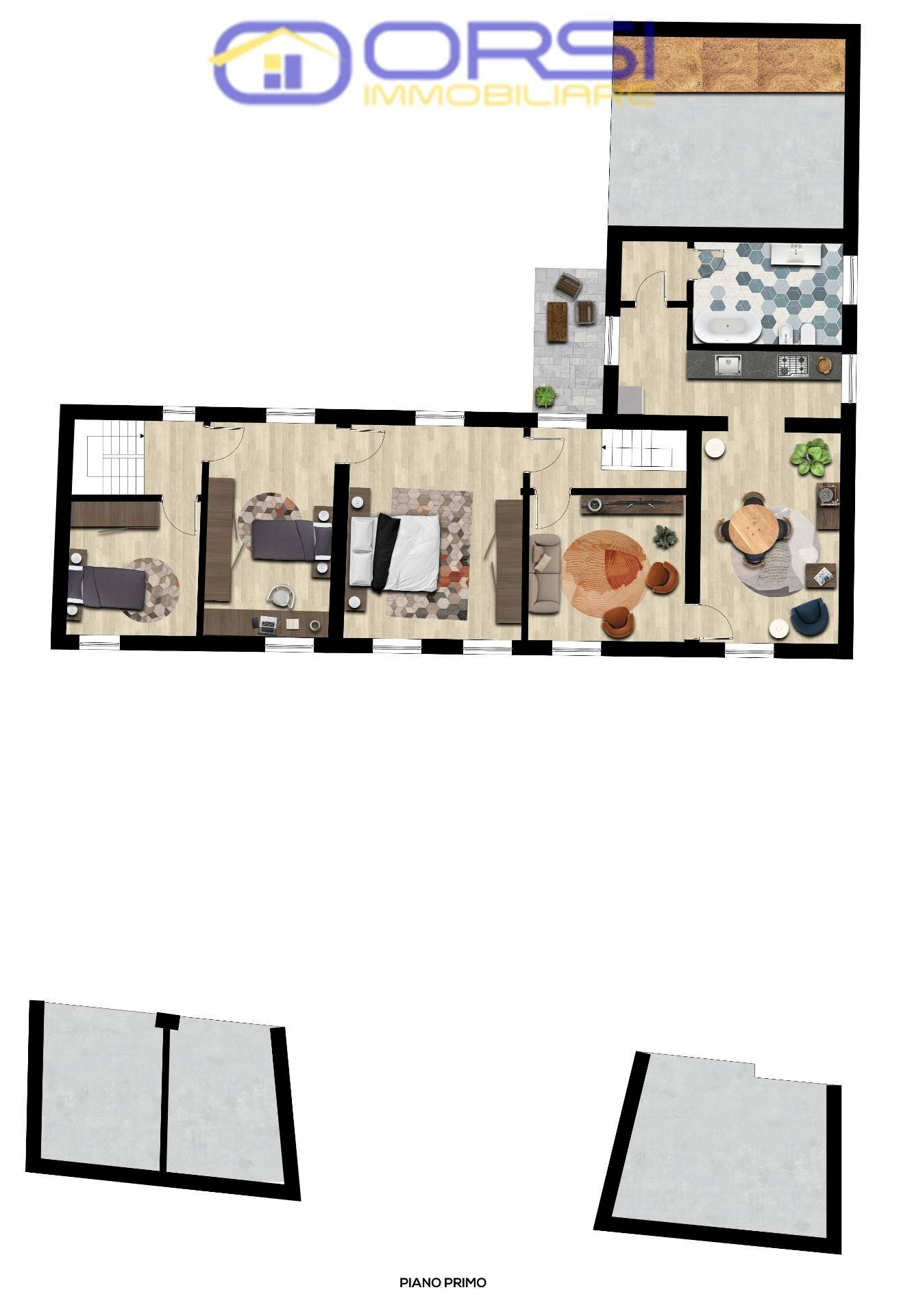 Foto 27 - Appartamento Via Mazzini
 
68, Linarolo - planimetria 1