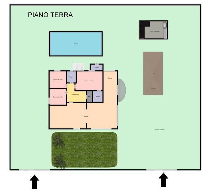 Foto 37 - Villa Contrada Sant'Onofrio
 
snc, Trabia - planimetria 1