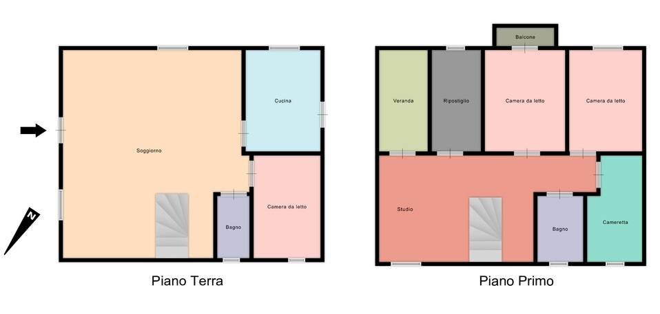 Foto 35 - Villa Contrada vicinale battaglia
 
SNC, Trabia - planimetria 1