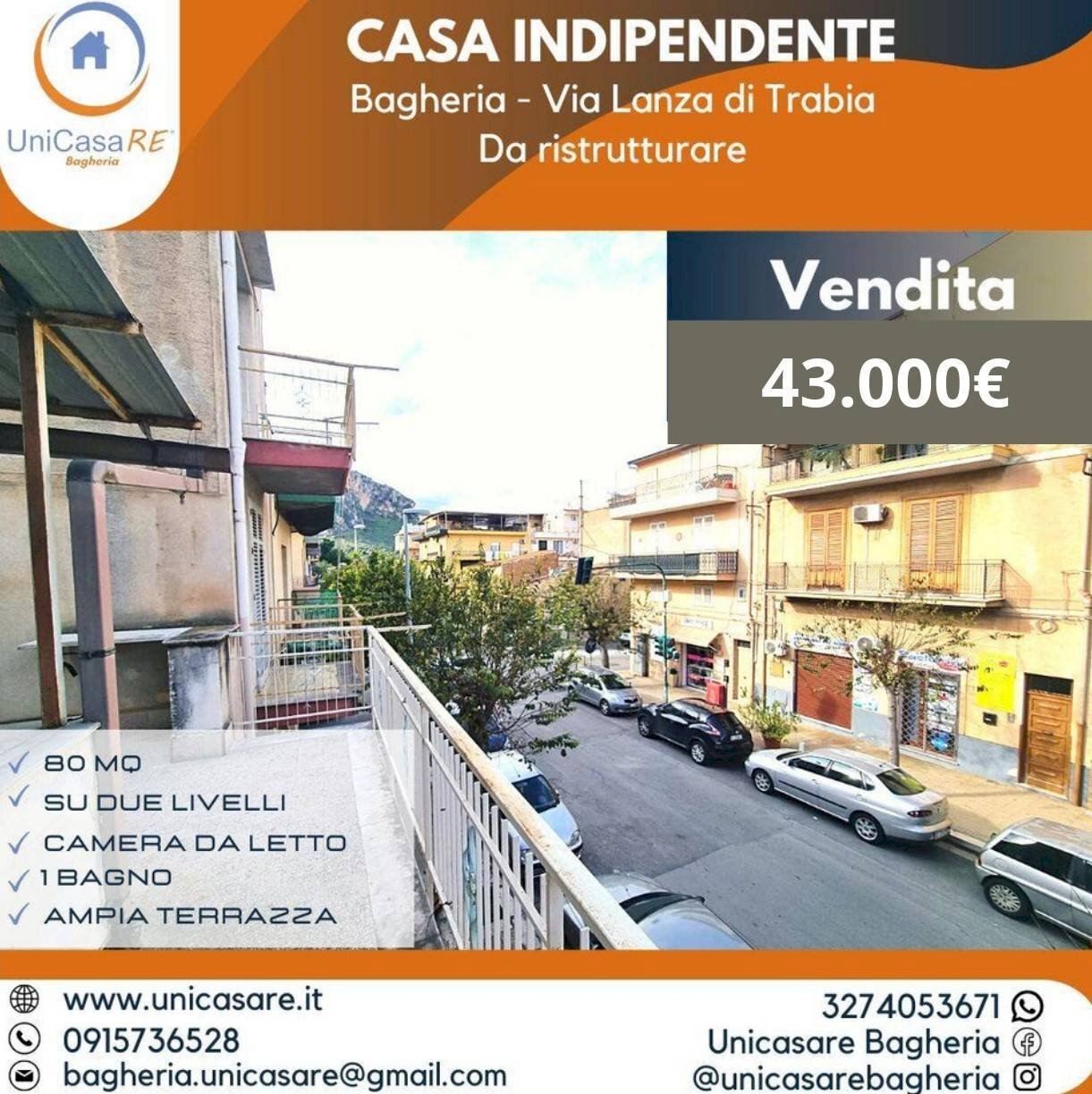Foto 1 - Casa indipendente Via Lanza di trabia, Bagheria - foto 1