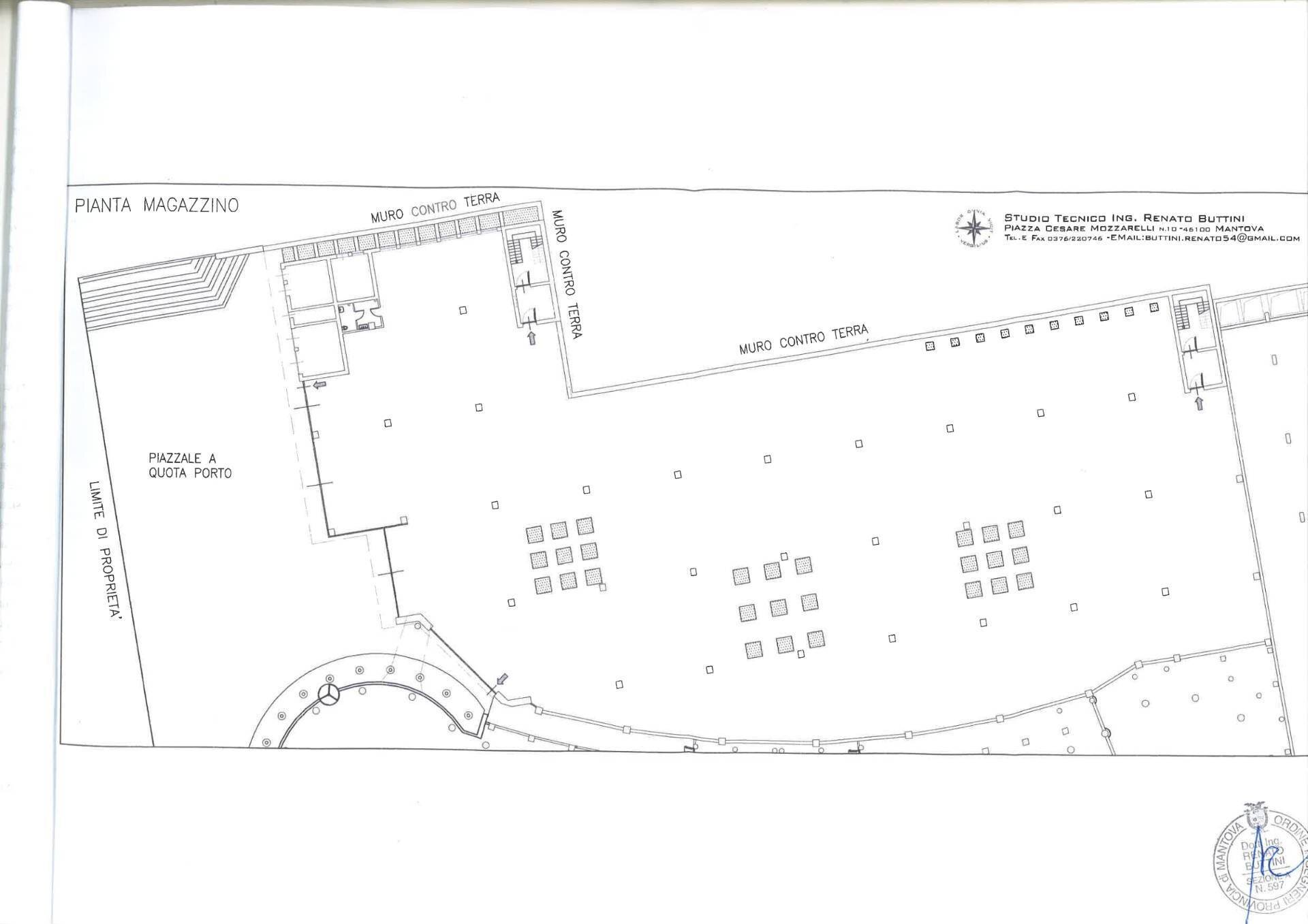 Foto 2 - Warehouse Via Cristoforo Colombo
 
1, Mantova - floor plans 1