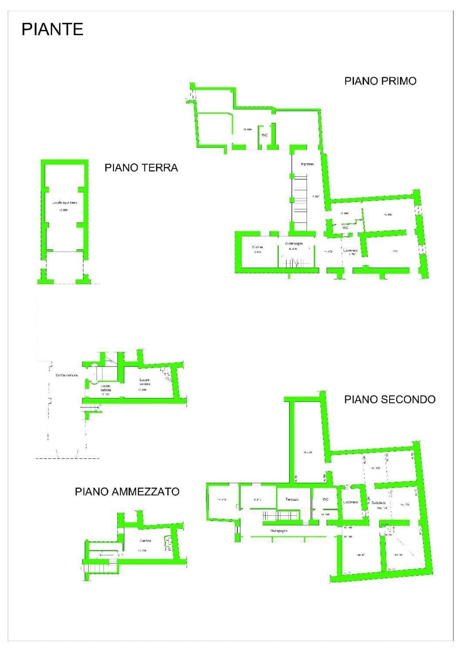 planimetria - Casa semi indipendente Cairoli
 
2-6, Montenero di Bisaccia - planimetria 1