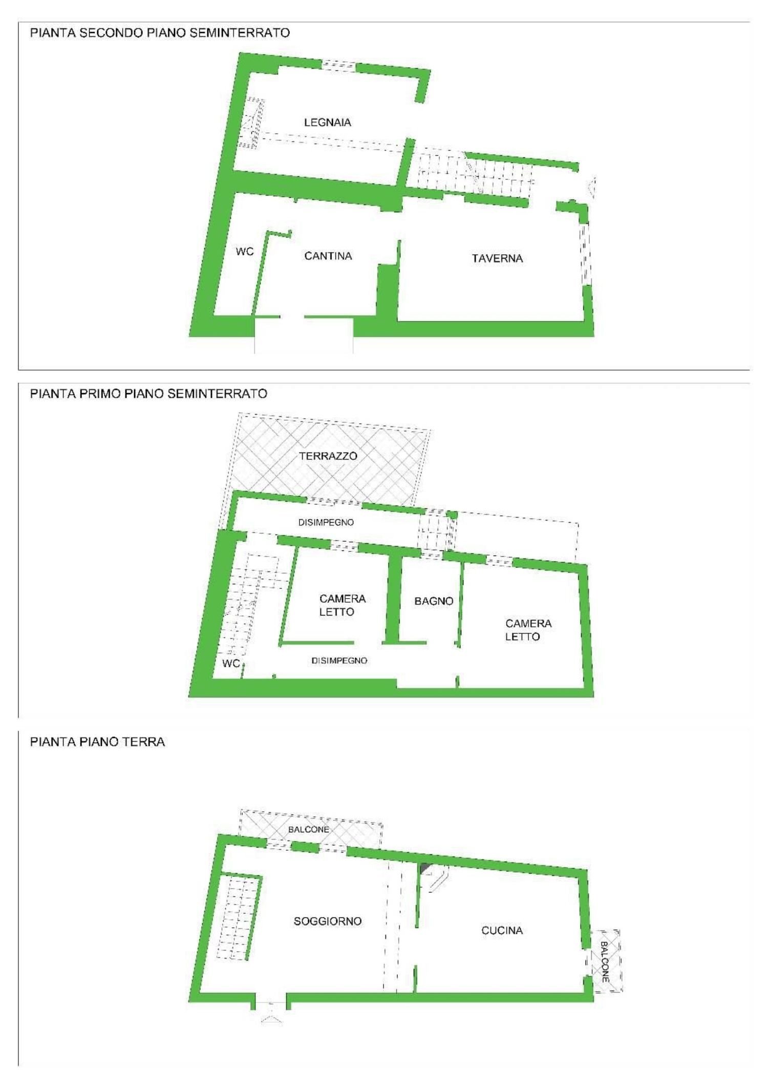 planimetria - Villa Rione San Vito
 
3, Tufillo - planimetria 1