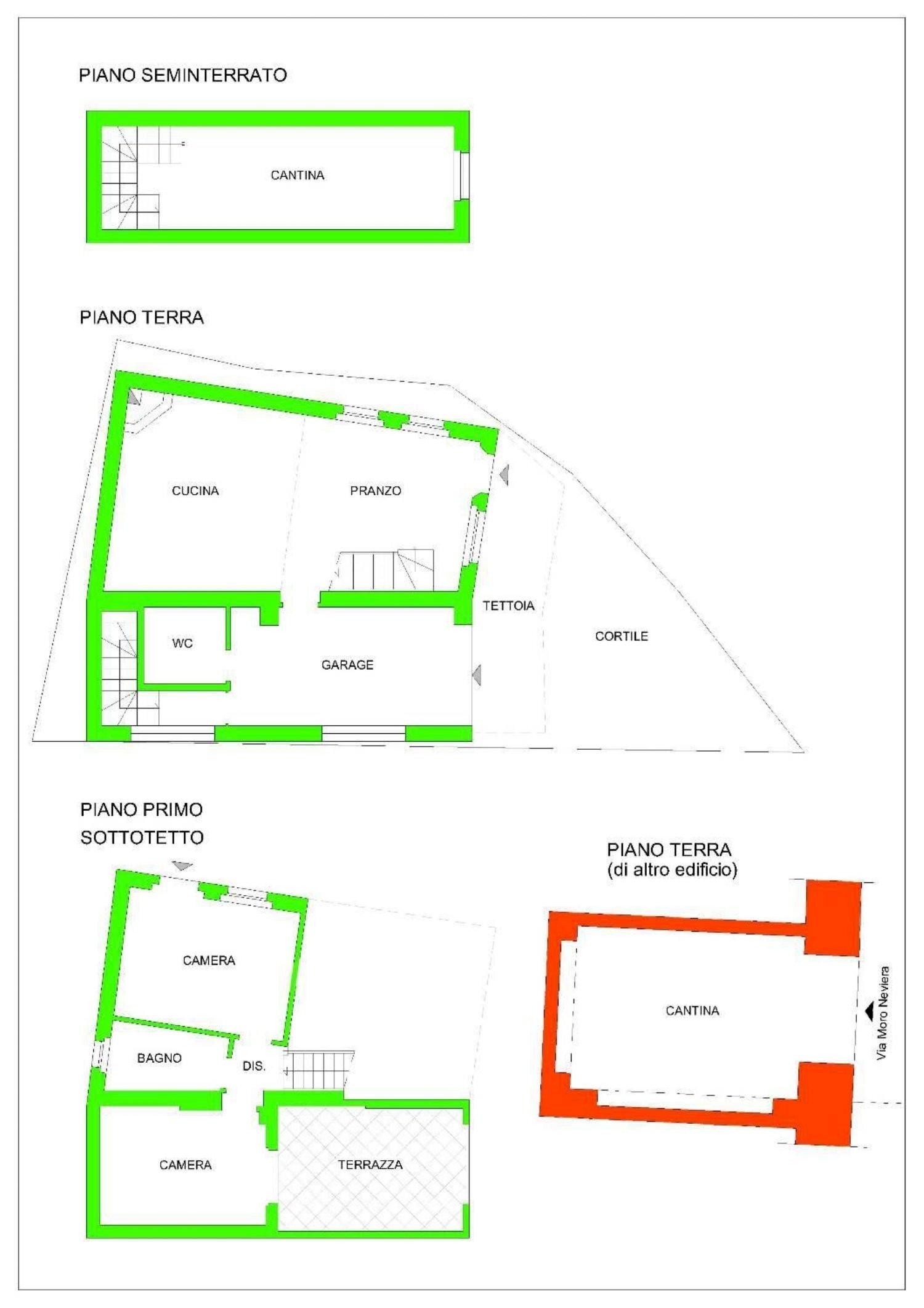 planimetria - Villa Roma
 
21-2, Liscia - floor plans 1
