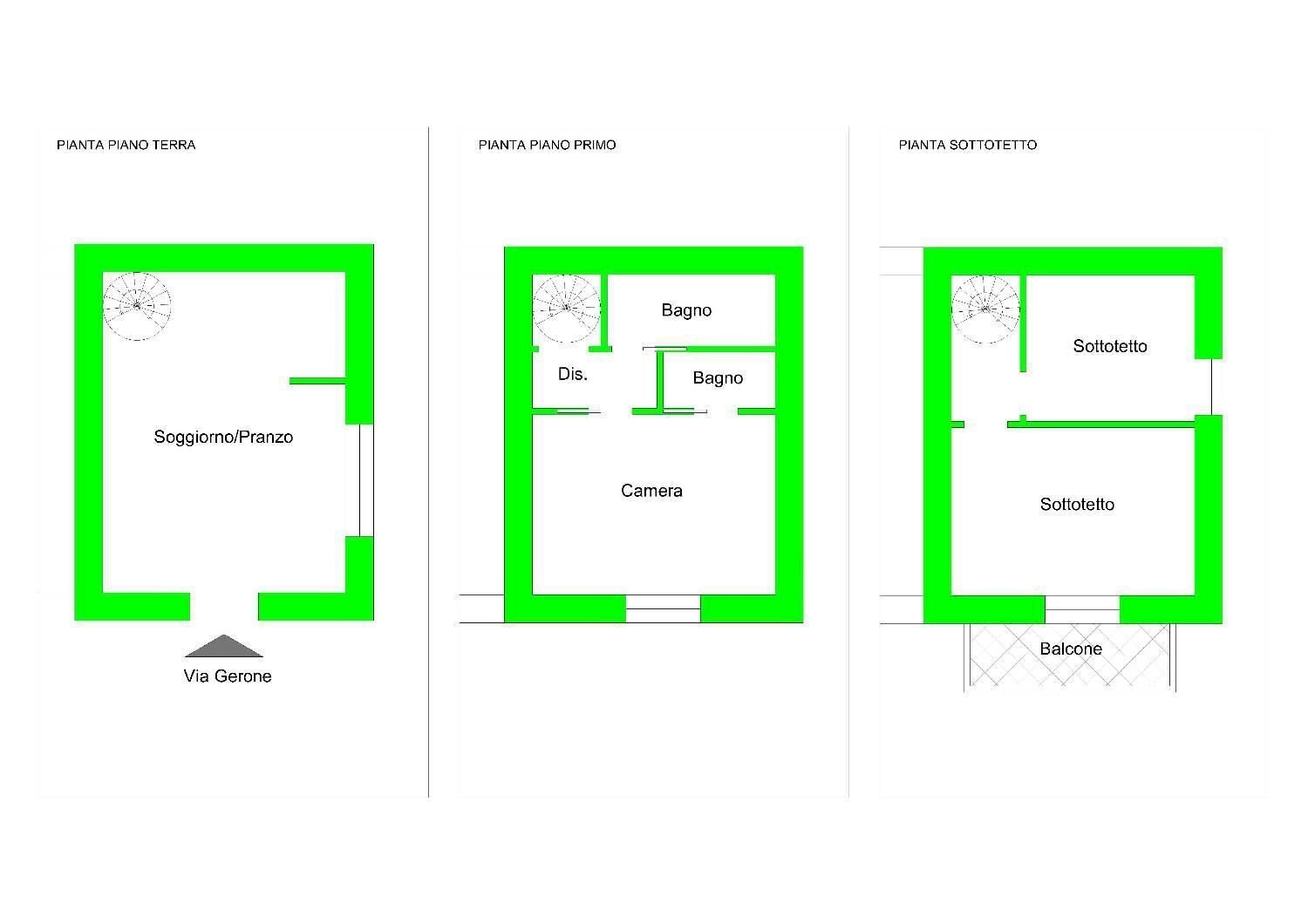 planimetria - Casa indipendente Gerone
 
1, Cupello - planimetria 1