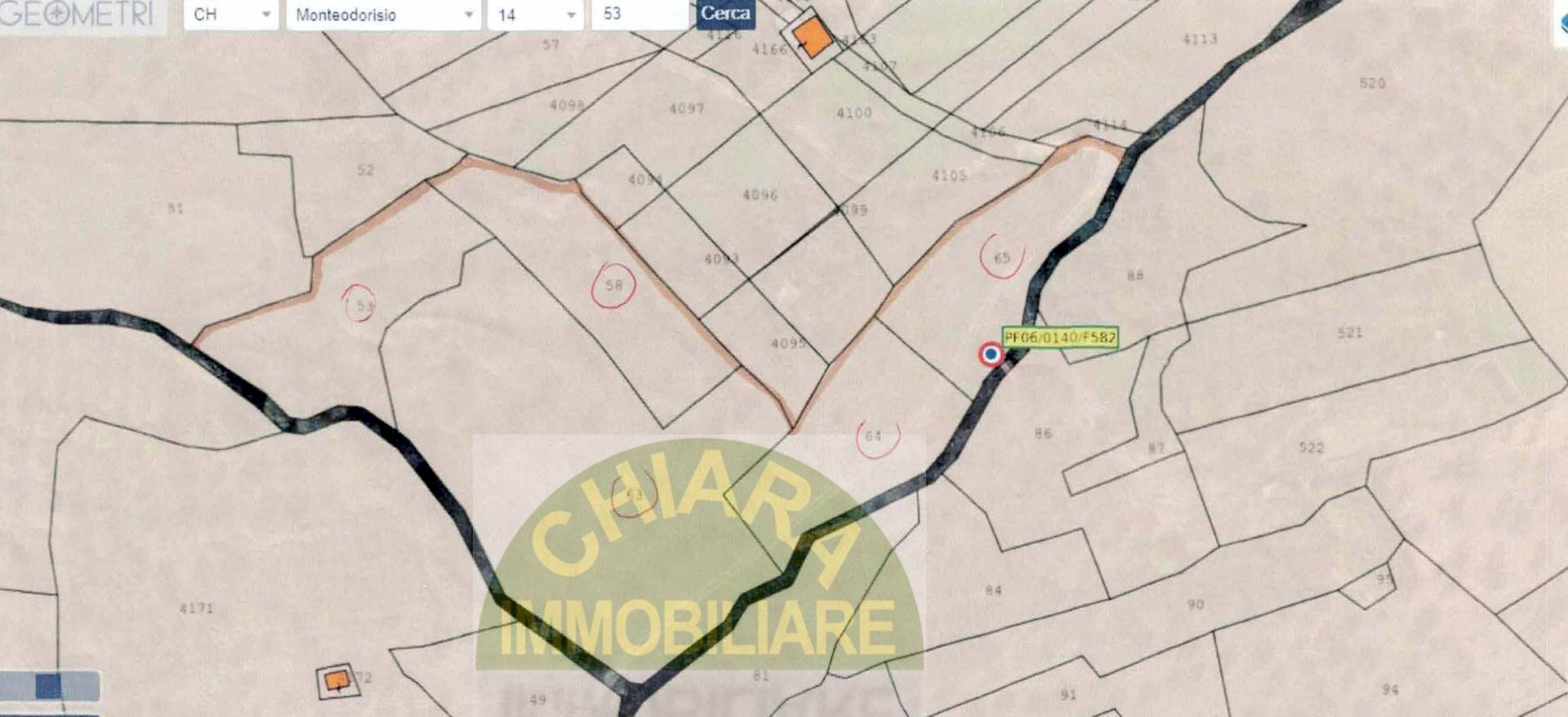 Foto 15 - Terreno agricolo Sotto Castello
 
snc, Monteodorisio - planimetria 1