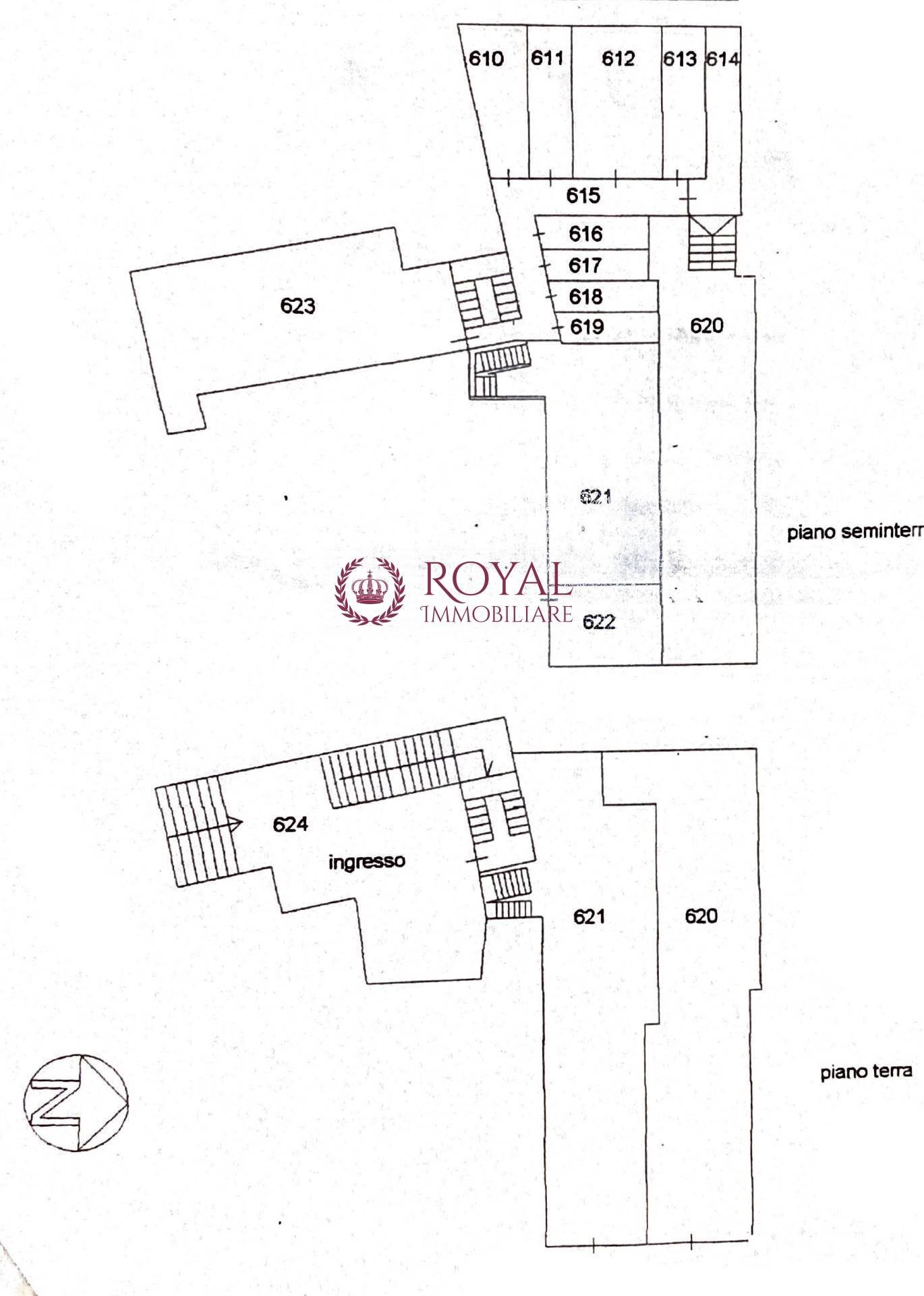 Foto 1 - Locale Commerciale Scali Aurelio Saffi, Livorno - planimetria 1