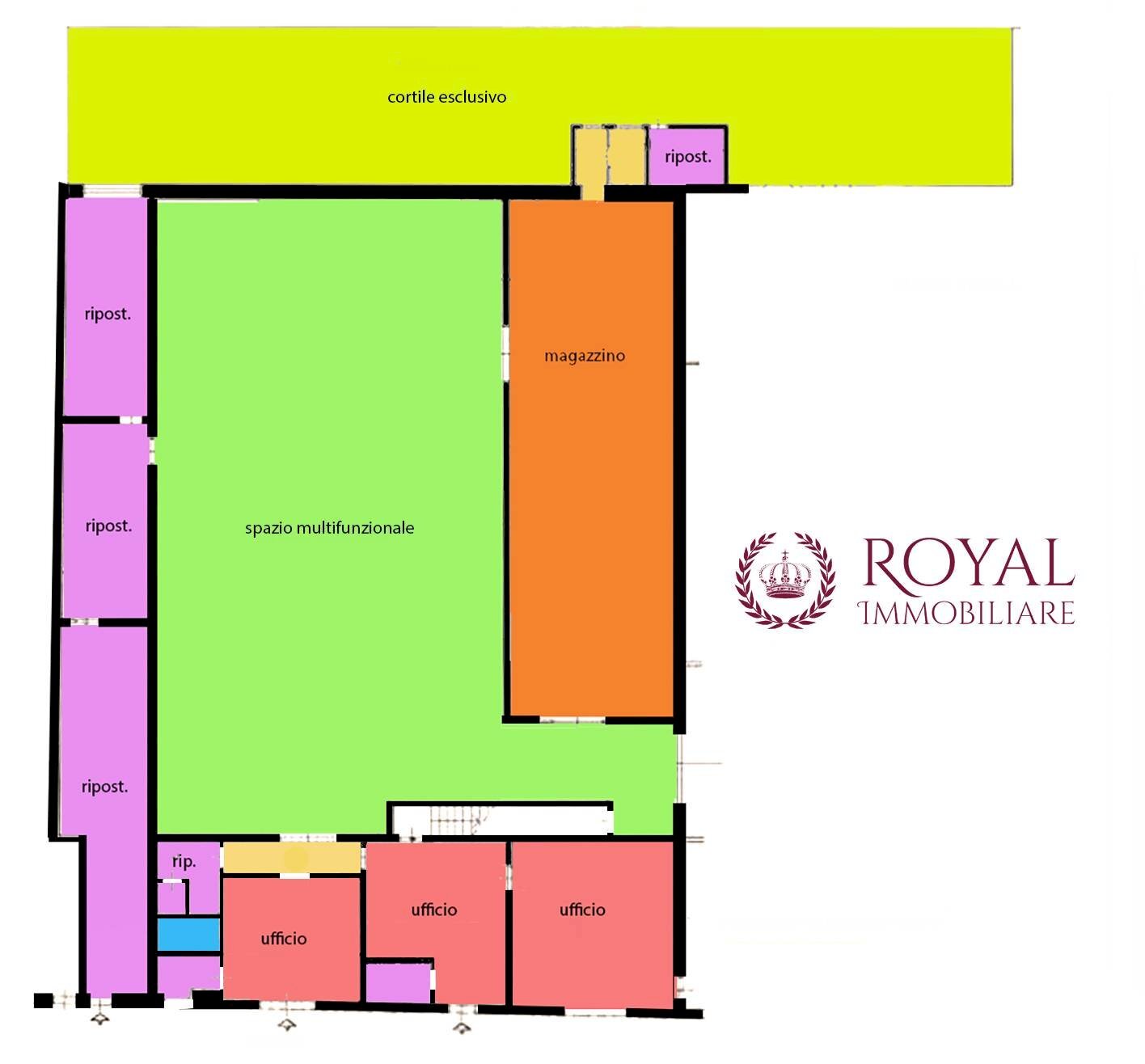 Foto 2 - Commercial Premises CORSO ITALIA, Collesalvetti - floor plans 1