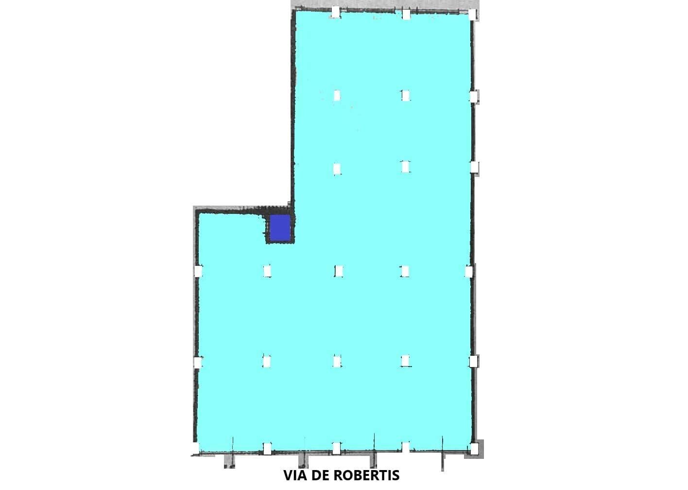 Foto 3 - Commercial Premises VIA DE ROBERTIS
 
76-78/80, Trani - floor plans 1