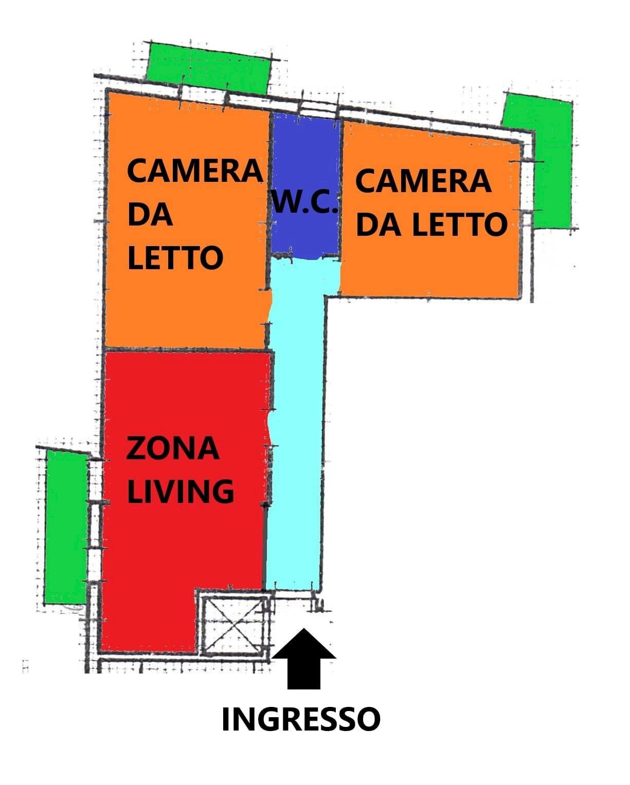 Foto 4 - Three-room apartment VIA GORIZIA
 
22, Trani - floor plans 1