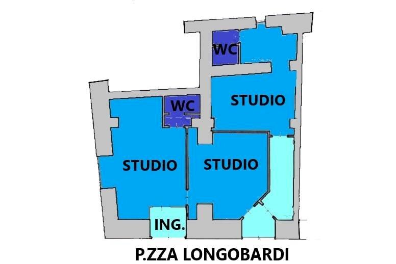 Foto 1 - Ufficio PIAZZA CAMPO DEI LONGOBARDI
 
20, Trani - planimetria 1