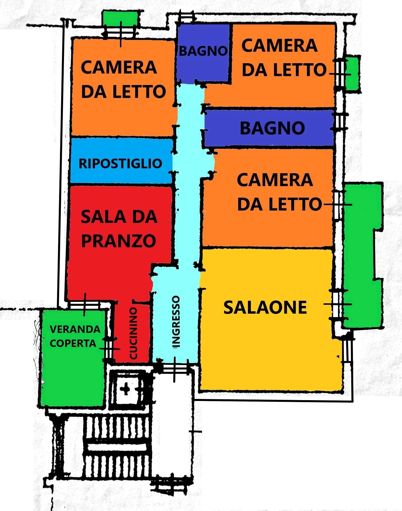 Foto 4 - Appartamento VIA ATTILIO GISOTTI
 
47, Trani - planimetria 1