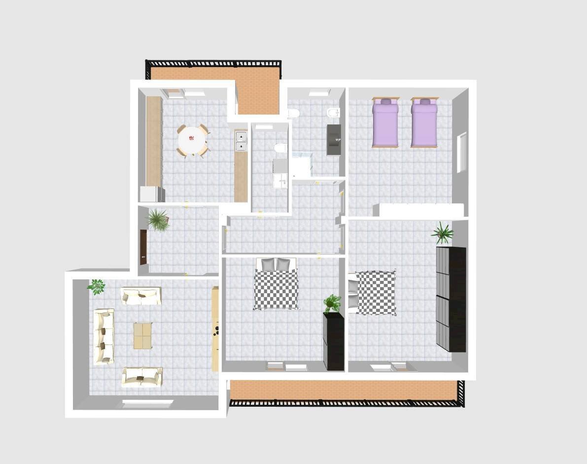 Foto 38 - Quadrilocale Via Papa Giovanni XXIII
 
48, Mosciano Sant'Angelo - planimetria 1