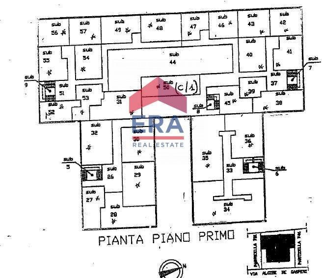 Foto 21 - Ufficio Via Alcide De Gasperi
 
4, Pomezia - planimetria 1