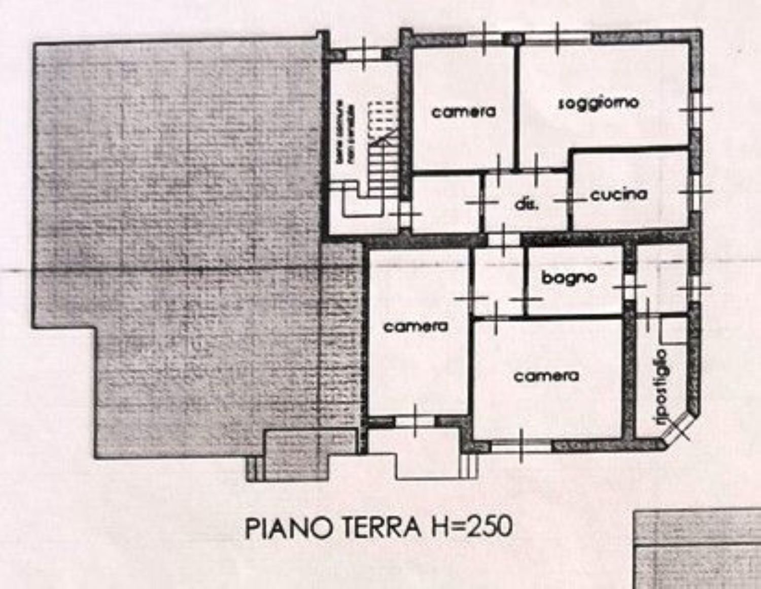 planimetria - Appartamento Claut - planimetria 1