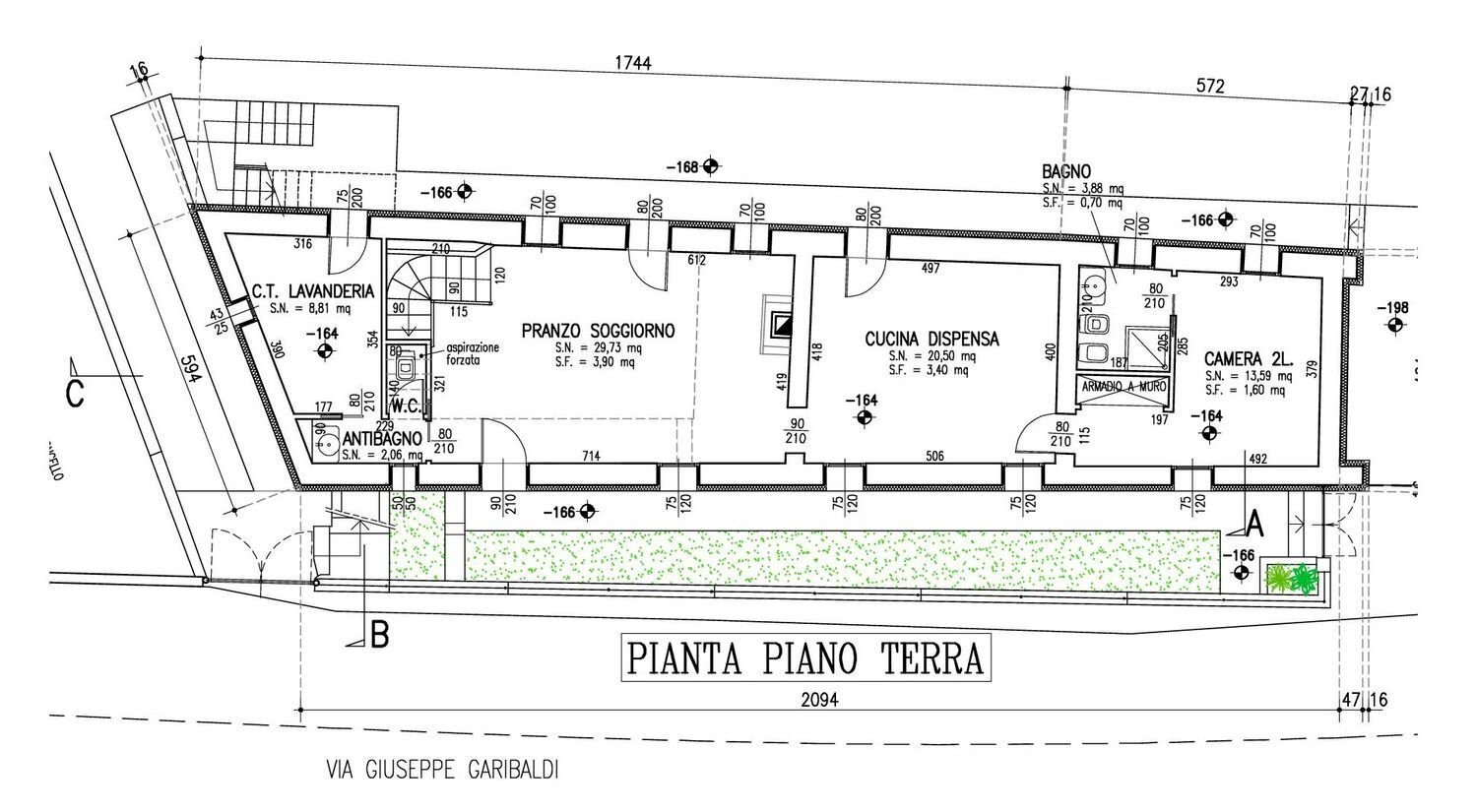 planimetria - Rustic Cordenons - floor plans 1
