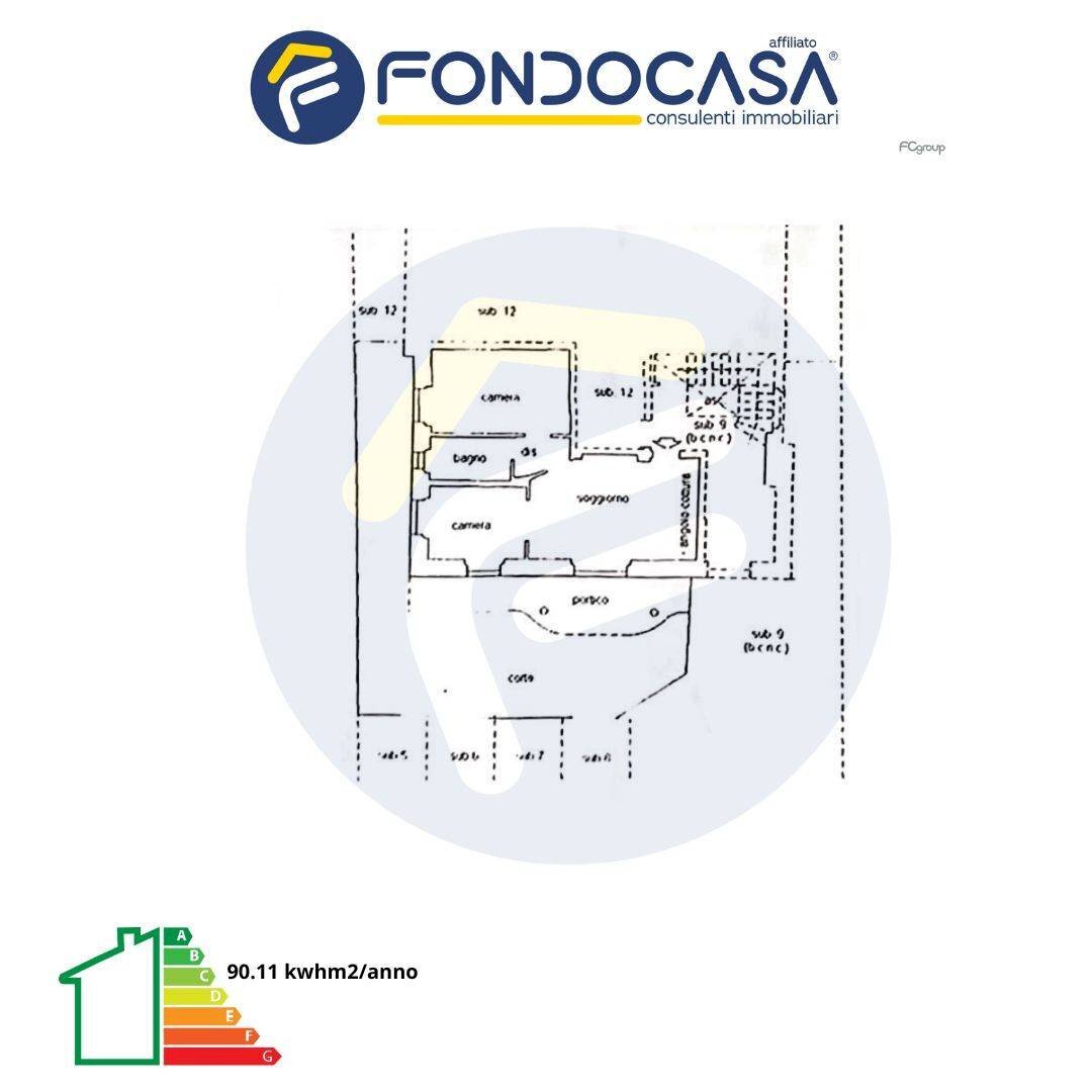Foto 32 - Appartamento Sanremo - planimetria 1
