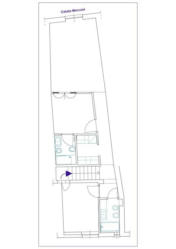 Foto 10 - Four-room apartment piazzetta, Portofino - floor plans 1