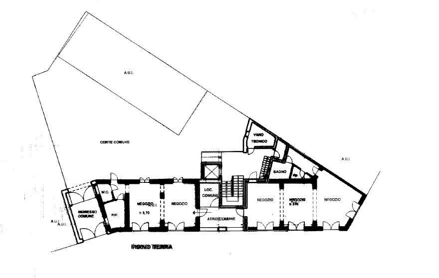 Foto 15 - Negozio Via Alessandro Volta
 
2, Gallarate - planimetria 1