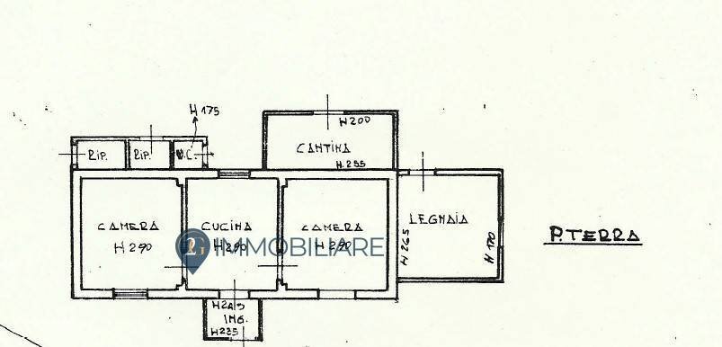 Foto 24 - Rustico Via I Maggio, Aulla - planimetria 1