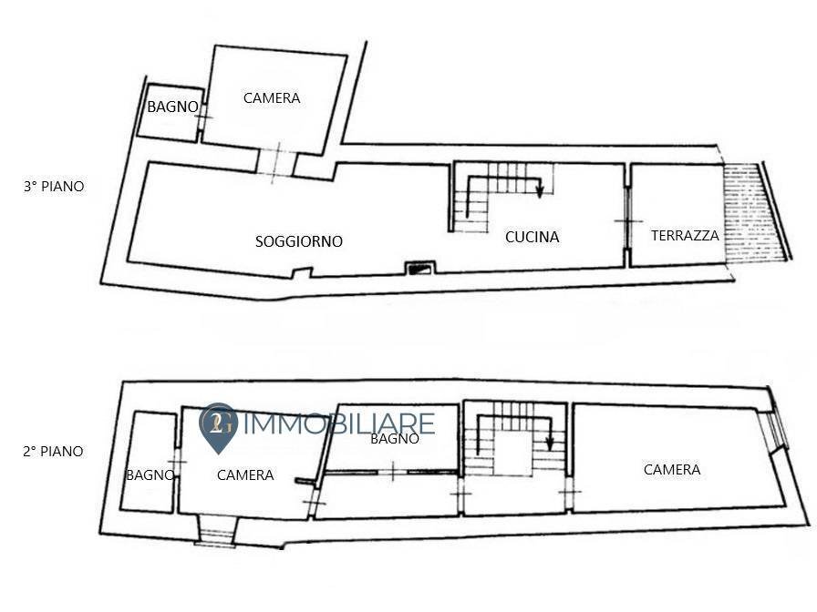 Foto 23 - Appartamento Salita Revellino
 
1, Lerici - planimetria 1