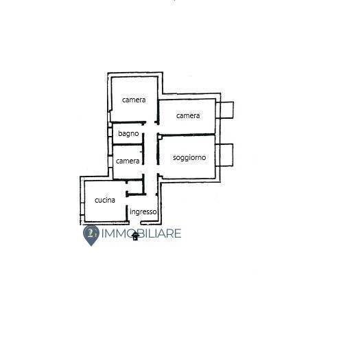 Foto 13 - Appartamento Piazza Europa
 
5, La Spezia - planimetria 1